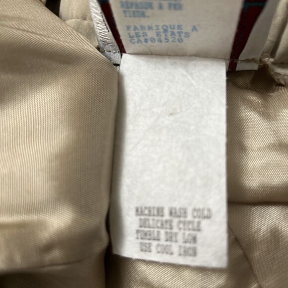 VTG NWT City Girl Bolen Skirt 18 Beige Modest Side Split Button Detail - Picture 7 of 7